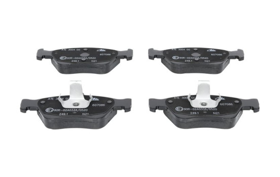 Brake Pad Set, disc brake 13.0460-7086.2 ATE, Image 3