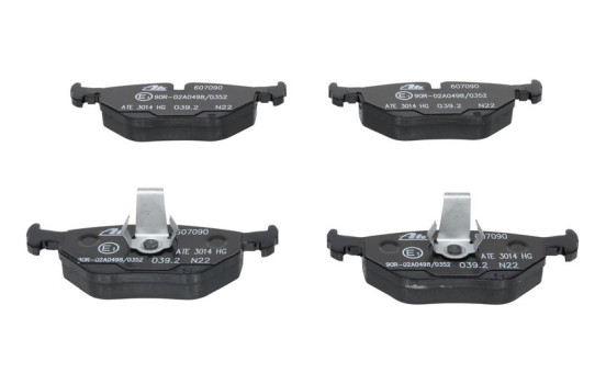 Brake Pad Set, disc brake 13.0460-7090.2 ATE, Image 3