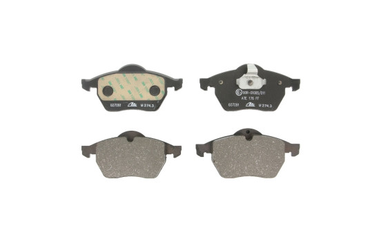 Brake Pad Set, disc brake 13.0460-7091.2 ATE