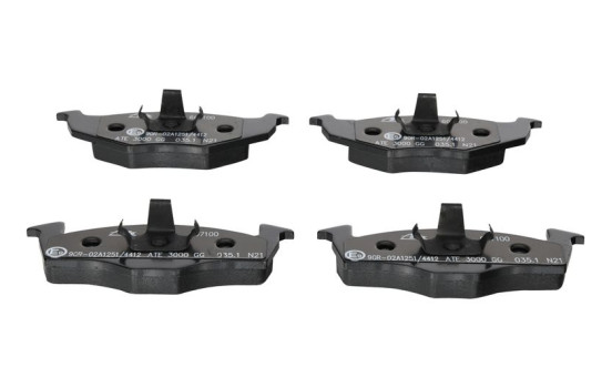 Brake Pad Set, disc brake 13.0460-7100.2 ATE, Image 3