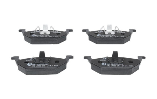 Brake Pad Set, disc brake 13.0460-7111.2 ATE, Image 4