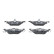 Brake Pad Set, disc brake 13.0460-7115.2 ATE, Thumbnail 3