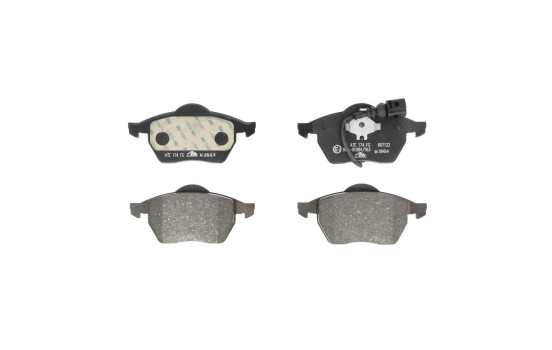Brake Pad Set, disc brake 13.0460-7122.2 ATE