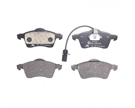 Brake Pad Set, disc brake 13.0460-7124.2 ATE