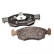 Brake Pad Set, disc brake 13.0460-7141.2 ATE