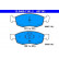 Brake Pad Set, disc brake 13.0460-7141.2 ATE, Thumbnail 2