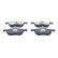 Brake Pad Set, disc brake 13.0460-7144.2 ATE, Thumbnail 3