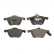 Brake Pad Set, disc brake 13.0460-7153.2 ATE