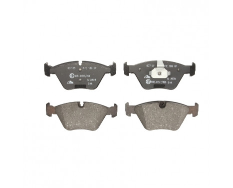 Brake Pad Set, disc brake 13.0460-7155.2 ATE