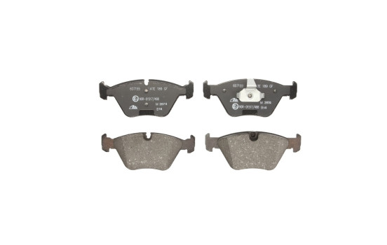 Brake Pad Set, disc brake 13.0460-7155.2 ATE
