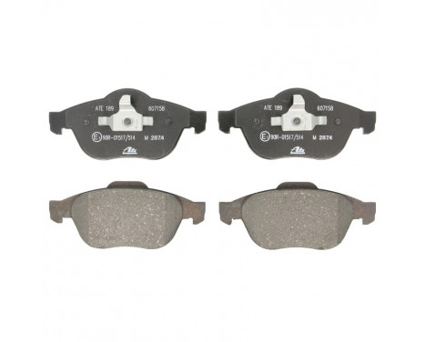 Brake Pad Set, disc brake 13.0460-7158.2 ATE