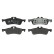 Brake Pad Set, disc brake 13.0460-7162.2 ATE