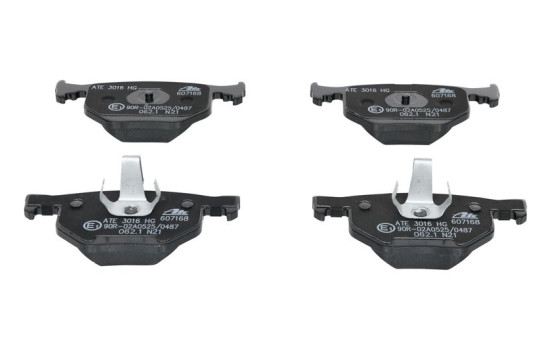 Brake Pad Set, disc brake 13.0460-7168.2 ATE, Image 3