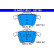 Brake Pad Set, disc brake 13.0460-7189.2 ATE, Thumbnail 2