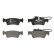 Brake Pad Set, disc brake 13.0460-7190.2 ATE