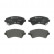 Brake Pad Set, disc brake 13.0460-7194.2 ATE