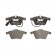 Brake Pad Set, disc brake 13.0460-7201.2 ATE