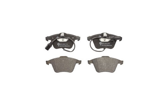 Brake Pad Set, disc brake 13.0460-7201.2 ATE