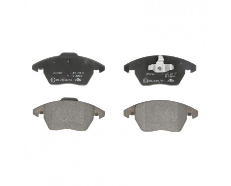 Brake Pad Set, disc brake 13.0460-7202.2 ATE