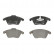 Brake Pad Set, disc brake 13.0460-7202.2 ATE