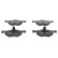 Brake Pad Set, disc brake 13.0460-7205.2 ATE, Thumbnail 2