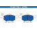 Brake Pad Set, disc brake 13.0460-7205.2 ATE, Thumbnail 2