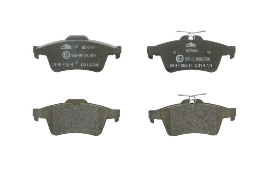 Brake Pad Set, disc brake 13.0460-7209.2 ATE