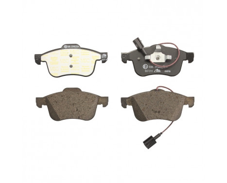 Brake Pad Set, disc brake 13.0460-7211.2 ATE