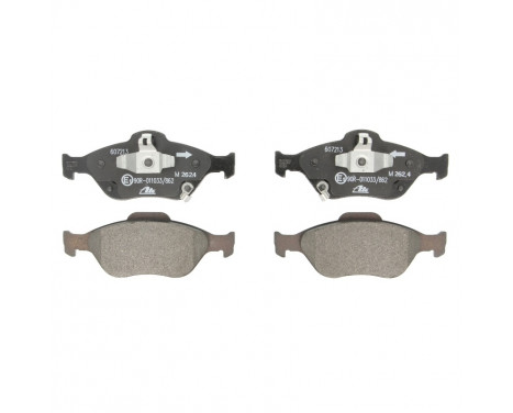 Brake Pad Set, disc brake 13.0460-7213.2 ATE