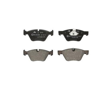 Brake Pad Set, disc brake 13.0460-7216.2 ATE