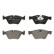 Brake Pad Set, disc brake 13.0460-7216.2 ATE