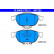 Brake Pad Set, disc brake 13.0460-7222.2 ATE, Thumbnail 2