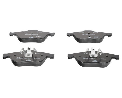 Brake Pad Set, disc brake 13.0460-7222.2 ATE, Image 3