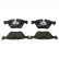 Brake Pad Set, disc brake 13.0460-7223.2 ATE