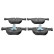 Brake Pad Set, disc brake 13.0460-7224.2 ATE, Thumbnail 3