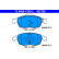 Brake Pad Set, disc brake 13.0460-7229.2 ATE, Thumbnail 3