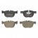 Brake Pad Set, disc brake 13.0460-7231.2 ATE