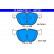 Brake Pad Set, disc brake 13.0460-7231.2 ATE, Thumbnail 2