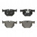 Brake Pad Set, disc brake 13.0460-7232.2 ATE