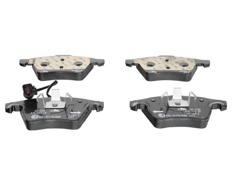 Brake Pad Set, disc brake 13.0460-7236.2 ATE, Image 3