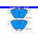 Brake Pad Set, disc brake 13.0460-7237.2 ATE, Thumbnail 2