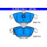 Brake Pad Set, disc brake 13.0460-7244.2 ATE, Thumbnail 2