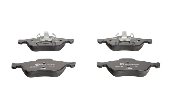 Brake Pad Set, disc brake 13.0460-7248.2 ATE, Image 2