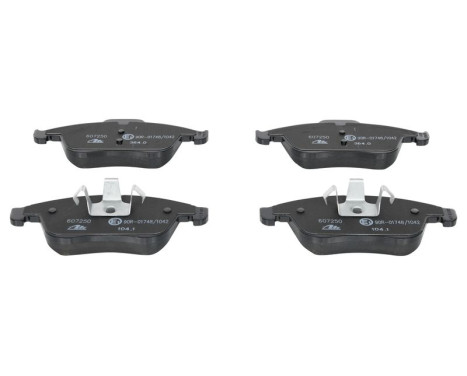 Brake Pad Set, disc brake 13.0460-7250.2 ATE, Image 3