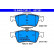 Brake Pad Set, disc brake 13.0460-7251.2 ATE, Thumbnail 2