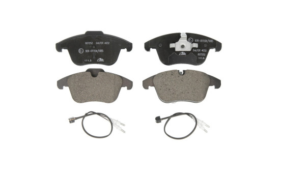 Brake Pad Set, disc brake 13.0460-7252.2 ATE