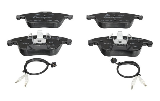 Brake Pad Set, disc brake 13.0460-7252.2 ATE, Image 3
