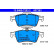 Brake Pad Set, disc brake 13.0460-7253.2 ATE, Thumbnail 2