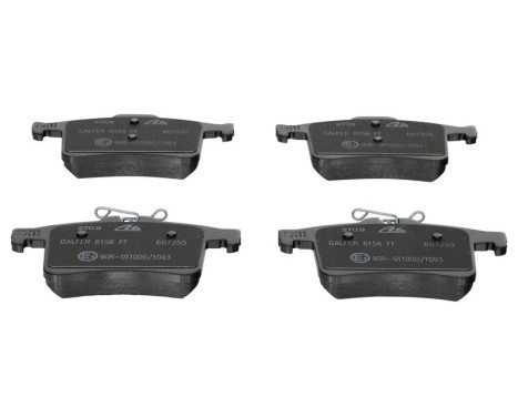 Brake Pad Set, disc brake 13.0460-7255.2 ATE, Image 3