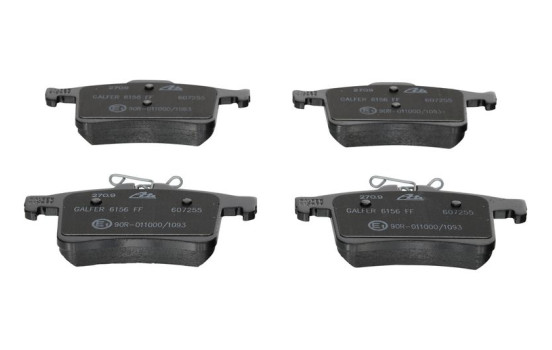 Brake Pad Set, disc brake 13.0460-7255.2 ATE, Image 3
